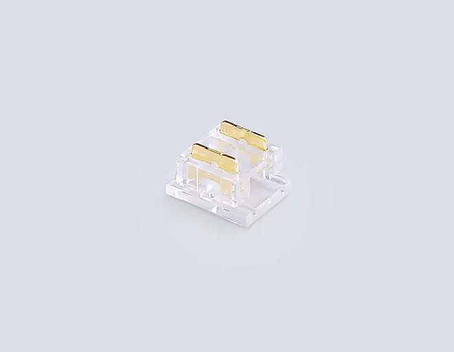Соединитель прямой COB 12/24V для лент 8/10mm (2 конт.) (10шт) Ambrella light GS6361 ILLUMINATION
