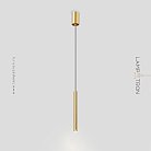 Подвесной светильник ASKER ONE Цвет латунь. Lampatron f-asker-one-brass 8089-22103