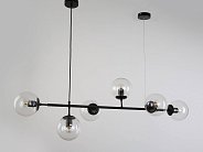 Подвесной светильник Lumina Deco LDP 6034-6 BK Ceredo