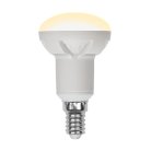 Лампочка светодиодная Uniel LED-R50 7W/3000K/E14/FR/DIM PLP01WH картон