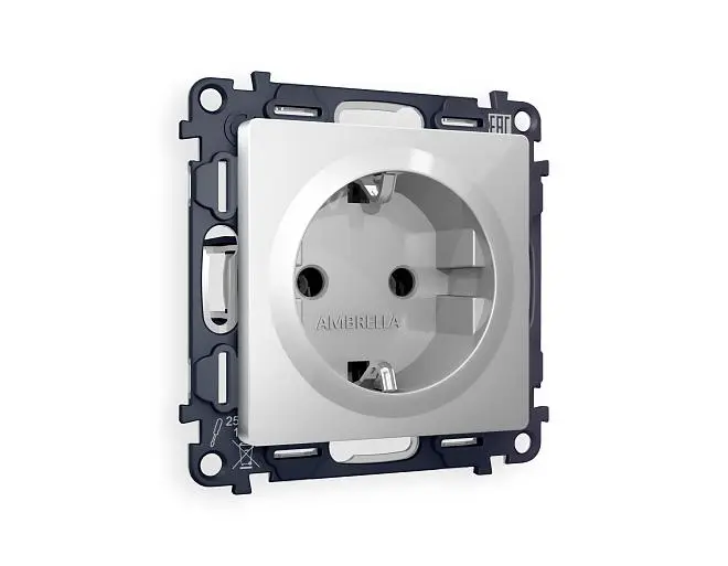 Комплект механизма электрической розетки Ambrella Volt MA406010 QUANT