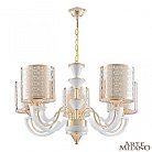 Люстра подвесная с плафонами 308857/5 Wh/Gd Arte Milano Florentia