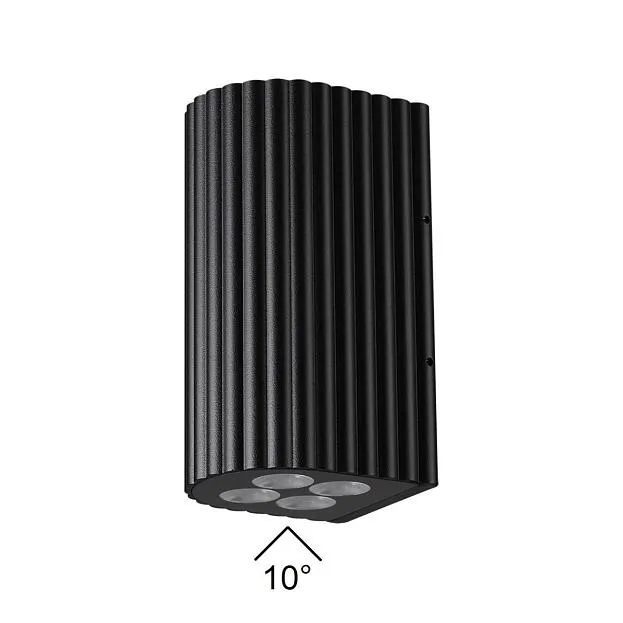 Фасадный светильник черный/металл IP54 LED 15W 10° 220-240V Odeon light 7127/14WL GLENN