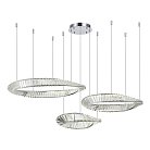 Светильник подвесной e Хром/Прозрачный LED 1*97W 4000K ST-Luce SL6204.111.03 RITORTO