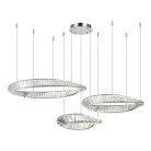 Светильник подвесной e Хром/Прозрачный LED 1*97W 4000K ST-Luce SL6204.111.03 RITORTO