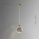 Подвесной светильник AQUILA Тип B. 1 подвес. Цвет золото Lampatron 8425-24258