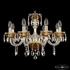 Люстра Bohemia Ivele Crystal  5417/8/195 G Amber/M-1G