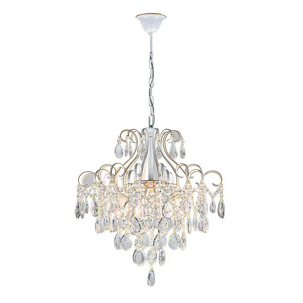 Подвесной светильник Escada 1137/6S E27*60W White/Gold Escada 1137/6S