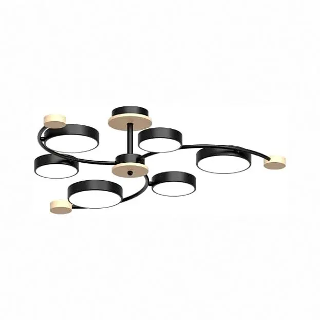 Потолочный cветильник LED4U L3207-840 BK Потолочный cветильник LED4U L3207-840 BK