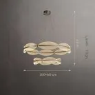 Кольцевые люстры и светильники ELIS Combo S+L Lampatron 8283-23125