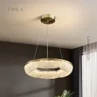 Кольцевые люстры и светильники NELIUS WAVY Тип A. Размер S Lampatron nelius-wavy-a-s 8999-25524