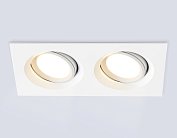 Встраиваемый светильник Ambrella light TN1145/2 WH белый IP44 GU5.3/2 180*95*38