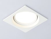 Встраиваемый светильник Ambrella light TN52232 WH белый IP20 GX53 110*110*44