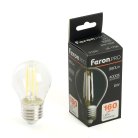 Лампа светодиодная Шарик E27 980LM 6W 175-265V 4000K Feron 51251 LB-1706