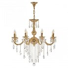 Люстра с хрустальными подвесками Bohemia Ivele Crystal AL78101/8/250 B GW