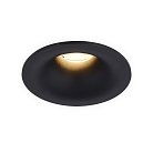 Светильник встраиваемый, 7Вт, D70хH61мм, 24°, 3000К, IP20, Ra>90, черный, блок питания в комплекте Donel DN12001R7W1B DN12