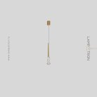 Подвесной светильник FIAL C LUX Цвет Латунь Lampatron f-fial-c-lux-brass 5814-15384