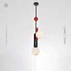 Подвесной светильник PANSY COLOR Модель В. Lampatron 3090-7612