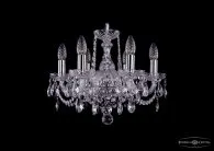 Подвесная люстра Bohemia 1402/6/141/Ni 1402 Nickel