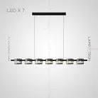 Реечный, рядный светильник NICOLETTA B LONG 7 ламп Lampatron nicoletta-b-long-7 6035-16085