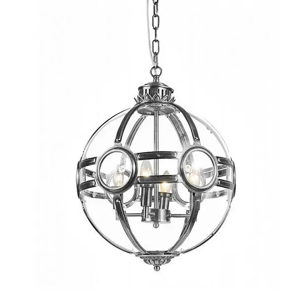 Подвесная люстра DeLight Collection KG0516P-4 steel Hagerty Подвесная люстра DeLight Collection KG0516P-4 steel Hagerty