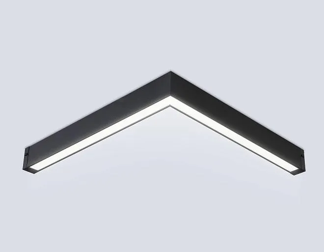 Трековый светильник Ambrella light GL1299 BK черный IP20 24W 3000K-6400K 220V 120° 342*367*42 (Без ПДУ)