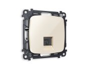 Комплект механизма компьютерной розетки Ambrella Volt MO312010 QUANT