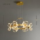 Кольцевые люстры и светильники MIMOSA 6 ламп Lampatron mimosa-6 5115-13080
