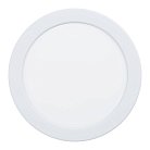 Встраиваемый светильник led 10,5W(LED), d168, IP44,2700K, 4000K, 6500K, 1200lm, пластик, белый, белый Eglo 901418 FUEVA 6