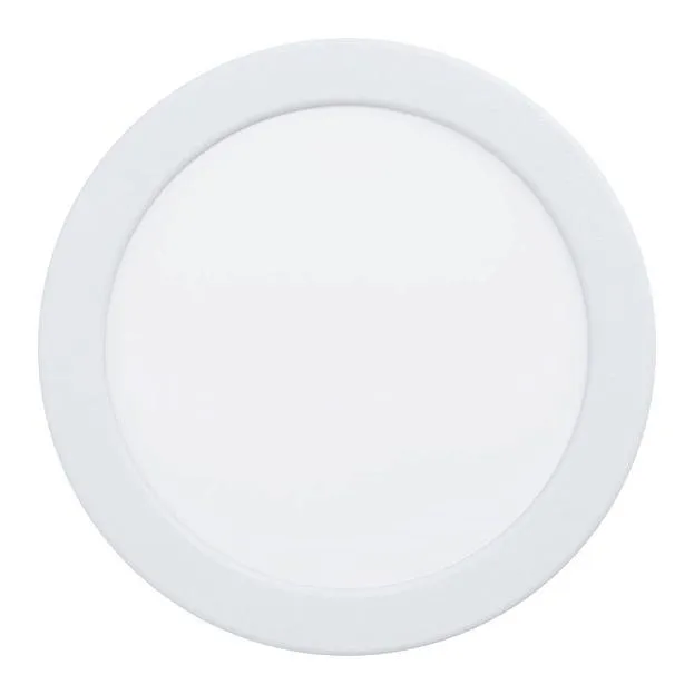 Встраиваемый светильник led 10,5W(LED), d168, IP44,2700K, 4000K, 6500K, 1200lm, пластик, белый, белый Eglo 901418 FUEVA 6