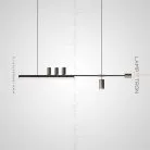 Реечный, рядный светильник ZODIAC B Размер L Lampatron 6722-18384