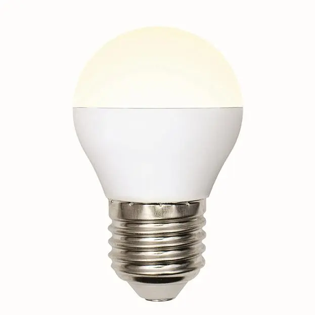 Лампочка светодиодная Uniel LED-G45-6W/WW/E27/FR/MB PLM11WH картон Лампочка светодиодная Uniel LED-G45-6W/WW/E27/FR/MB PLM11WH картон
