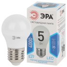 Лампочка светодиодная ЭРА LED P45-5W-840-E27