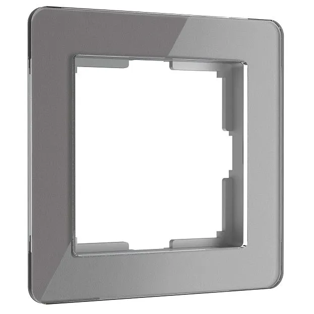 Рамка на 1 пост Werkel W0012704 Acrylic графит a059319 Рамка на 1 пост Werkel W0012704 Acrylic графит a059319