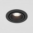 Встраиваемый светодиодный светильник 7W 3000K черный Elektrostandard 15267/LED Nulla a063972