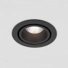 Встраиваемый светодиодный светильник 7W 3000K черный Elektrostandard 15267/LED Nulla a063972