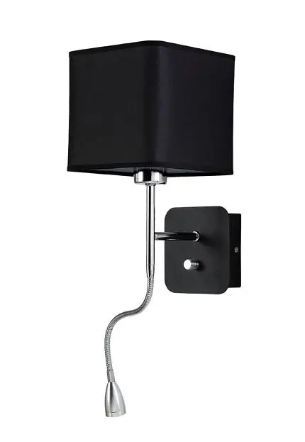 Бра Crystal Lux PACO AP2 CHROME/BLACK 3461/402 Бра Crystal Lux PACO AP2 CHROME/BLACK 3461/402