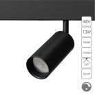 Трековый светильник Arte Lamp A4681PL-1BK LINEA