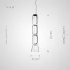 Подвесной светильник QUENTIN Тип B. Размер L Lampatron 8357-22843