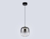 Подвесной светильник Ambrella light LH11092 BK/SM черный/дымчатый 4W 3000K D150*170