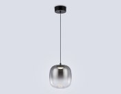 Подвесной светильник Ambrella light LH11092 BK/SM черный/дымчатый 4W 3000K D150*170