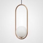 Подвесной Светильник Matthew Mccormick Hoop 50 Бронза Mila Pendant 181904-22 ImperiumLoft