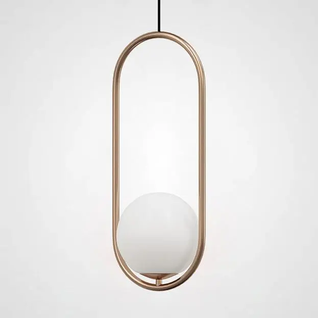 Подвесной Светильник Matthew Mccormick Hoop 50 Бронза Mila Pendant 181904-22 ImperiumLoft Подвесной Светильник Matthew Mccormick Hoop 50 Бронза Mila Pendant 181904-22 ImperiumLoft