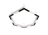 Подвесной светодиодный светильник 0,9м 36Вт 48° Donolux dl18515s111w36.48.900wb Eye-hex