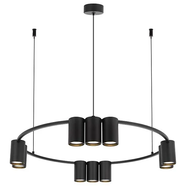 светильник подвесной, GU10(LED), 10x15W Velante 471-023-10 Современный стиль