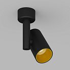Накладной поворотный светодиодный светильник Ledron CSU0609 Black-Gold