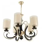 Люстра подвесная с плафонами Arte Milano 302237/5 Bk/Gd Florentia