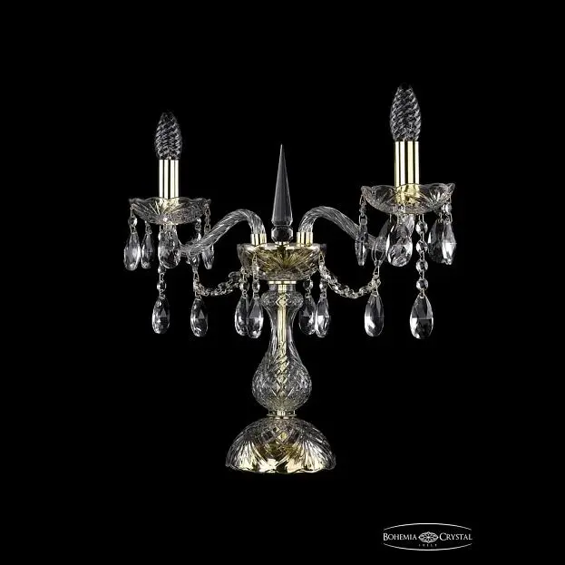 Настольная лампа Bohemia 1413L/2/141-39 G Настольная лампа Bohemia 1413L/2/141-39 G