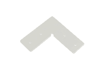 L-образный соединитель для магнитного шинопровода Donolux L connector DLMX White Magic track