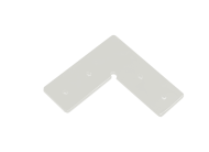 L-образный соединитель для магнитного шинопровода Donolux L connector DLMX White Magic track